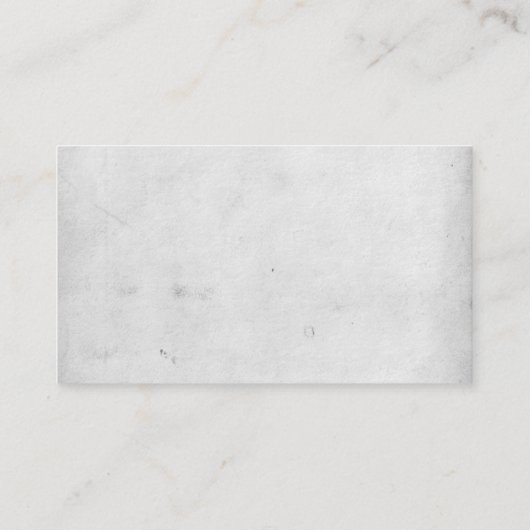 Trendy nostalgischer visitenkarte (Rückseite)