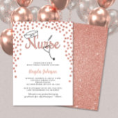 Trendy Nurse Pinning Zeremonie oder Pinning laden Einladung