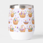 Trendy Oaster Pattern Wine Tumbler (Rückseite)