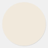 Trendy Oatfood Beige - Aufkleber (Vorderseite)