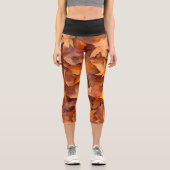 Trendy Öko Capri Yoga Pants Leggings (Vorderseite)