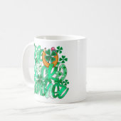 Trendy "One Lucky Teacher" Tasse (Vorderseite Links)