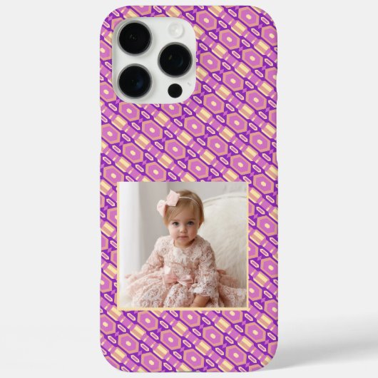 Trendy One Year Anniversary Gifts Tribal Pattern  Case-Mate iPhone Hülle (Rückseite)