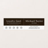 Trendy Open Book, Book Store Detaillierte Loyalitä Visitenkarten (Innenseite Aufgefaltet)