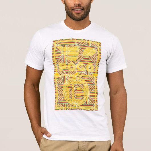 Trendy PAGA™ KTM afrikanischer Muster-T - Shirt (Vorderseite)