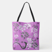 Trendy Paint Mit Monogramm Tote Bag Tasche (Rückseite)