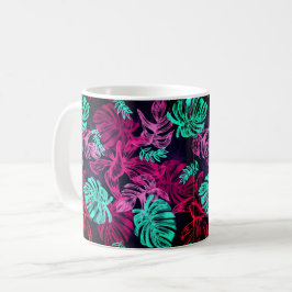 Trendy Palm Blätter Kaffeetasse