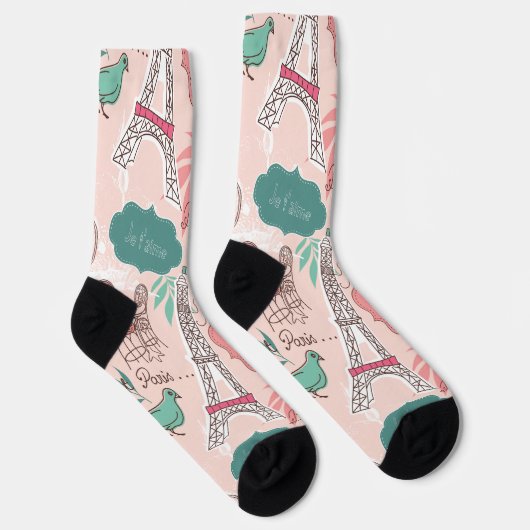 Trendy Paris Eifell Tower Tours Socks Socken (Rechts)