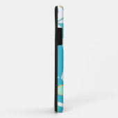 Trendy Pastel Blätter iPhone Case (Hinten/Rechts)