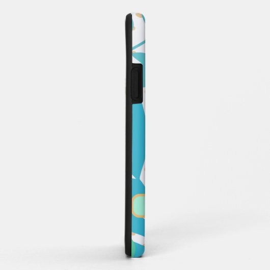 Trendy Pastel Blätter iPhone Case (Hinten/Rechts)