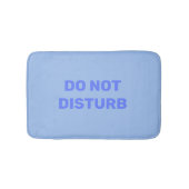 Trendy Pastel Blue Bath Mat nicht stören Badematte (Vorderseite)