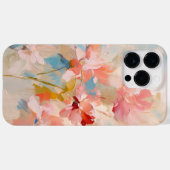 Trendy Pastel Blume Abstrakt Case-Mate iPhone Hülle (Rückseite (Horizontal))