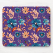 Trendy Pastel Blume Mousepad (Vorne)