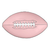 Trendy Pastel Rose Solid Color Football (Vorderseite)