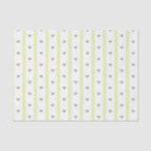 Trendy Pastellmuster Grün Geschenkverpackung Seidenpapier (Vorderseite)