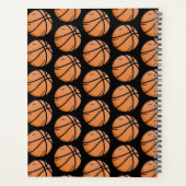 Trendy Pattern Basketball-Spieler und Trainer schw Planer (Rückseite)