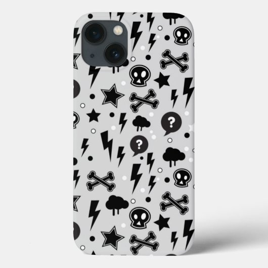 Trendy Pattern Case-Mate iPhone Hülle (Rückseite)