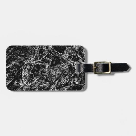 Trendy Pattern - Personalisiert Gepäckanhänger (Vorderseite horizontal)