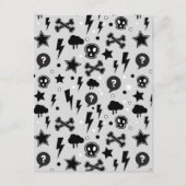 Trendy Pattern Postkarte (Vorderseite)