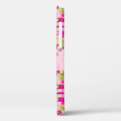 Trendy Patterns und Love Birds Case-Mate iPhone Hülle (Rückseite / Links)