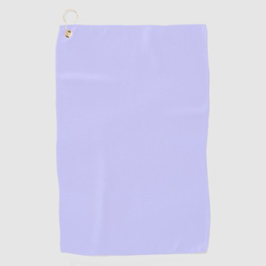 Trendy Periwinkle Blue Solid Color Golfhandtuch (Vorderseite)