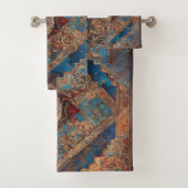 Trendy Persian Beautiful Old Pattern Collection Badhandtuch Set (Insitu)