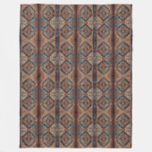 Trendy Persian Beautiful Old Pattern Collection Fleecedecke (Vorderseite)