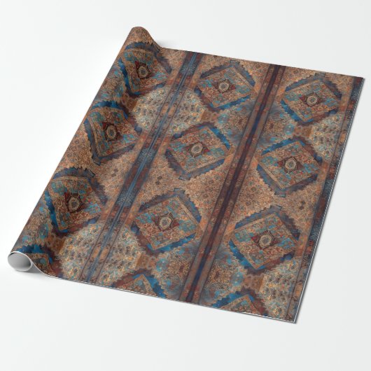 Trendy Persian Beautiful Old Pattern Collection Geschenkpapier (Ungerollt)