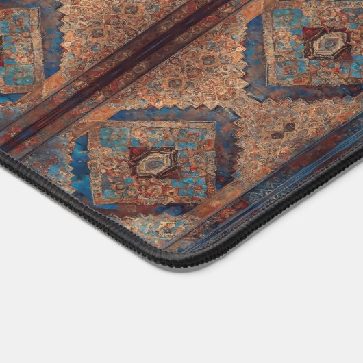 Trendy Persian Beautiful Old Pattern Collection Schreibtischunterlage (Ecke)