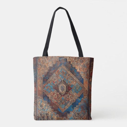 Trendy Persian Beautiful Old Pattern Collection Tasche (Rückseite)