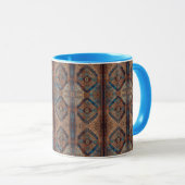 Trendy Persian Beautiful Old Pattern Collection Tasse (VorderseiteRechts)