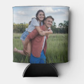 Trendy Personalisiert 2 Fotomodell beidseitig Dosenkühler (Vorderseite)