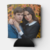 Trendy Personalisiert 2 Fotomodell beidseitig Dosenkühler (Rückseite)