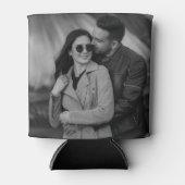 Trendy Personalisiert 2 Fotomodell beidseitig Dosenkühler (Vorderseite)