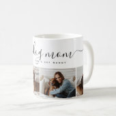 Trendy Personalisiert Family Foto Hunde Mama Tasse (VorderseiteRechts)