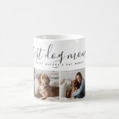 Trendy Personalisiert Family Foto Hunde Mama Tasse (Mittel)
