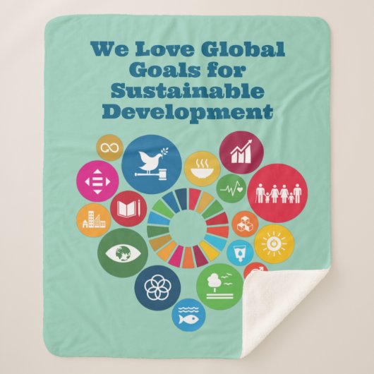 Trendy Personalisiert Gifts Sherpadecke (Vorderseite)