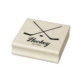 Trendy Personalisiert Hockey Player Name Gummistempel (Stempel)