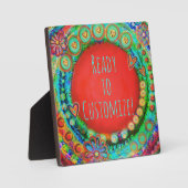 Trendy Personalisiert Name Quote Fun Inspirivity Fotoplatte (Vorderseite)