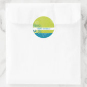 TRENDY PERSONALISIERT STICKER :: funky Blume 12 (Tasche)