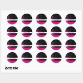TRENDY PERSONALISIERT STICKER :: funky Blume 2 (Blatt)