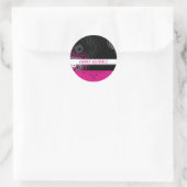 TRENDY PERSONALISIERT STICKER :: funky Blume 2 (Tasche)