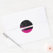 TRENDY PERSONALISIERT STICKER :: funky Blume 2 (Umschlag)
