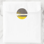 TRENDY PERSONALISIERT STICKER :: funky Blume 7 (Tasche)