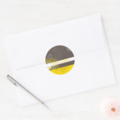 TRENDY PERSONALISIERT STICKER :: funky Blume 7 (Umschlag)