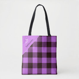Trendy Personalisiert Tartan Teacher Danke für Ihr Tasche