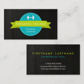 Trendy persönliche visitenkarte (Vorne/Hinten)