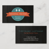 Trendy persönliche visitenkarte (Vorne/Hinten)