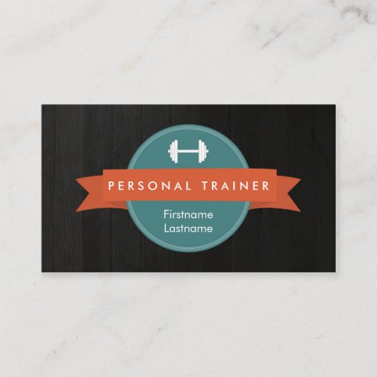 Trendy persönliche visitenkarte (Vorderseite)