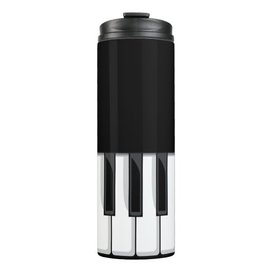 Trendy Piano Thermal Tumbler Thermosbecher (Vorderseite)
